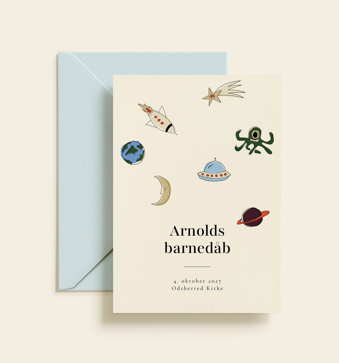 Arnold Barnedåb Invitation