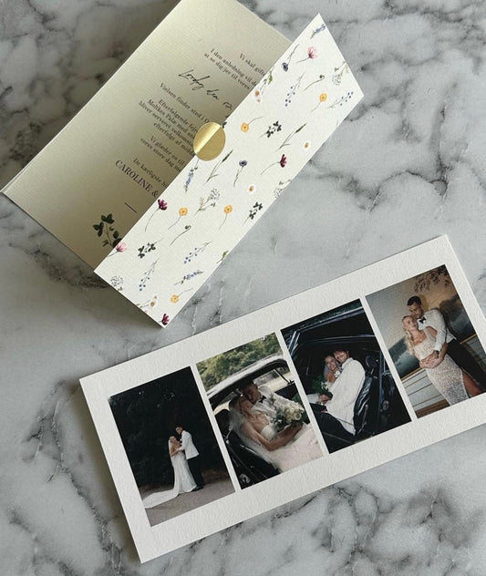 FOTOSTRIBE – EN PERSONLIG DETALJE TIL INVITATIONEN