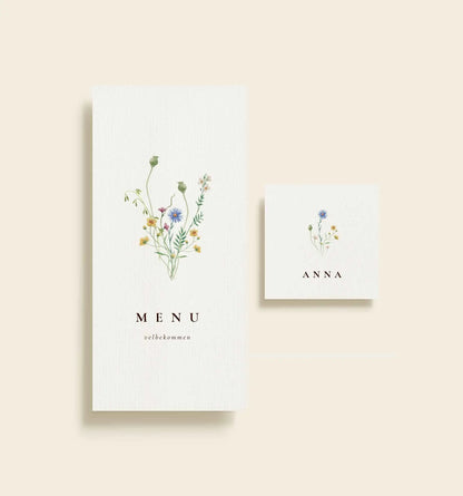 Anna & Noel Bryllup Bordkort