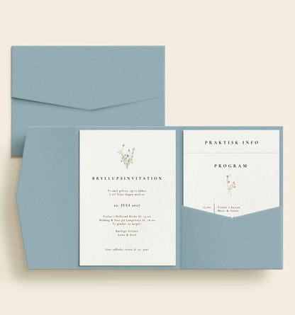 Anna & Noel Bryllup Lommekuvert