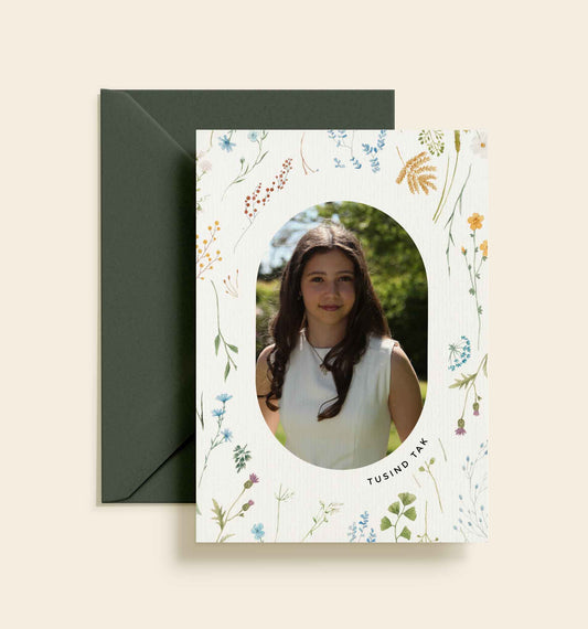 Asta Konfirmation Takkekort