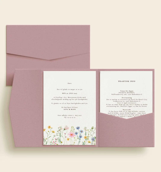 Asta & Mads Bryllup Lommekuvert