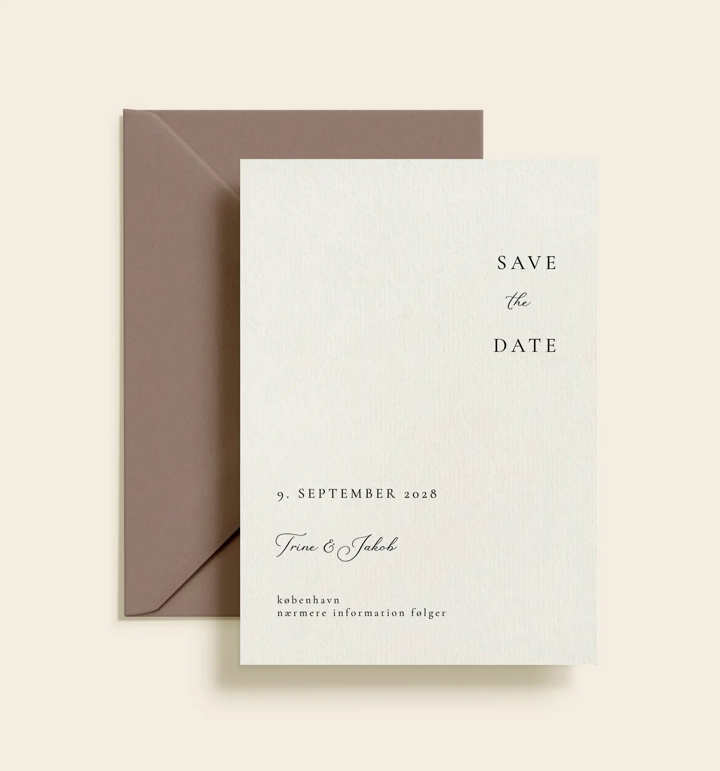 Bernstorff Slot Bryllup Save The Date