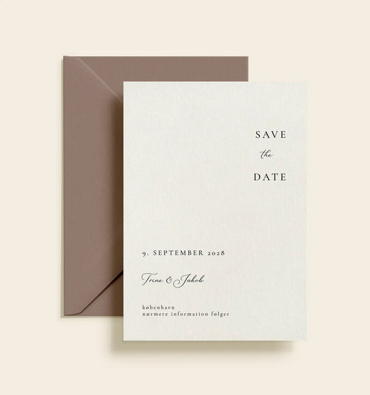 Bernstorff Slot Bryllup Save The Date
