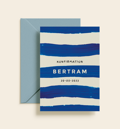 Bertram Konfirmation Invitation