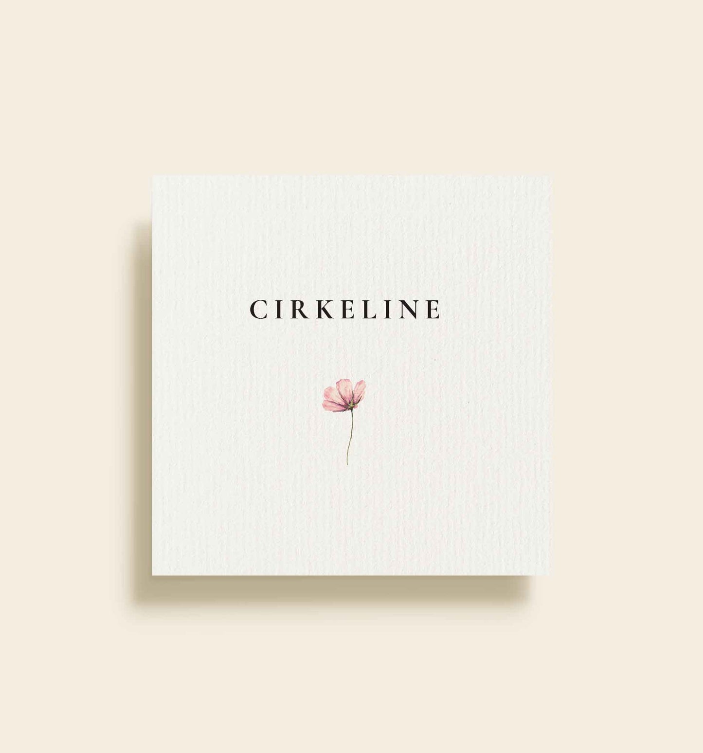 Cirkeline Konfirmation Bordkort