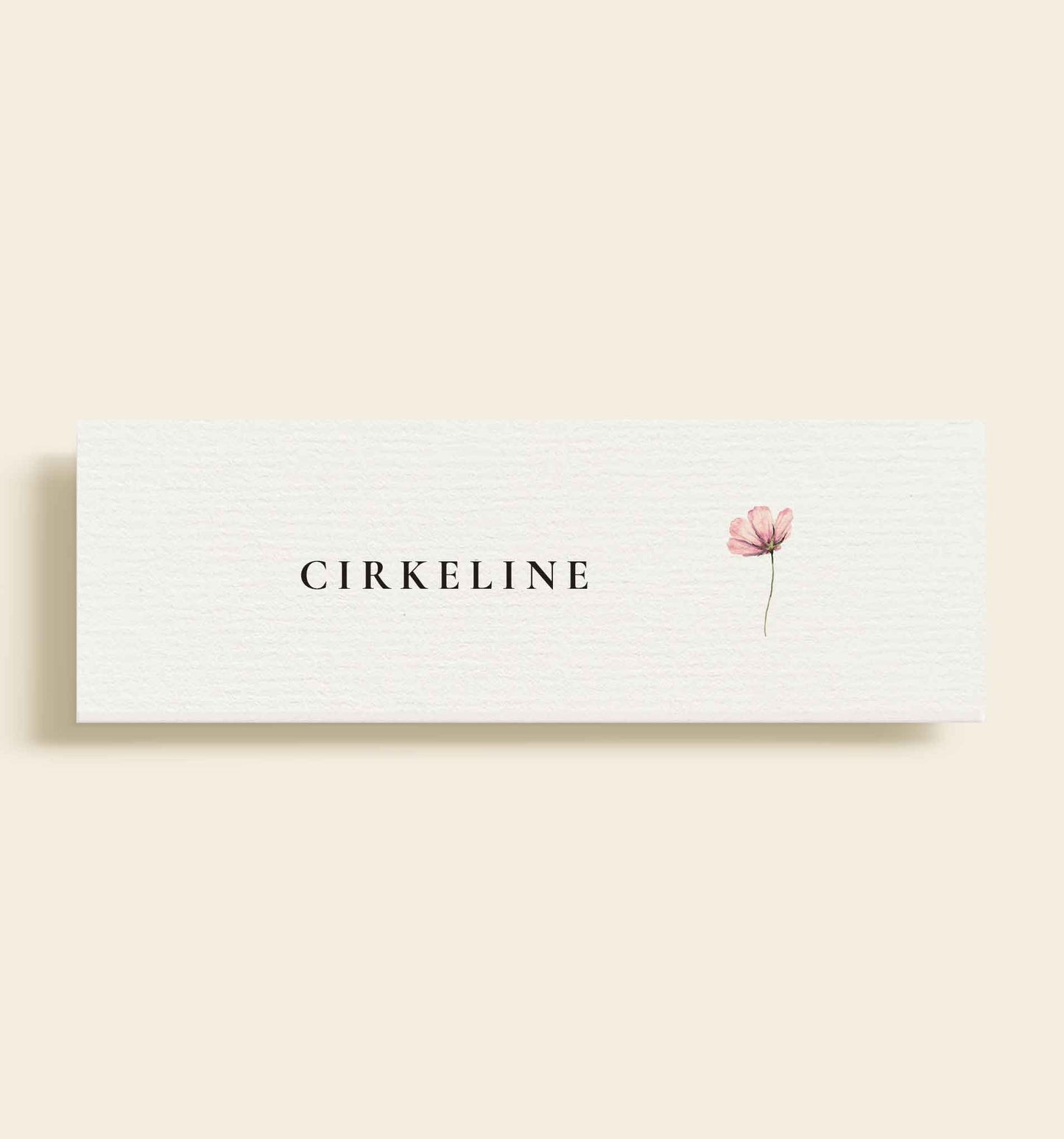 Cirkeline Konfirmation Bordkort