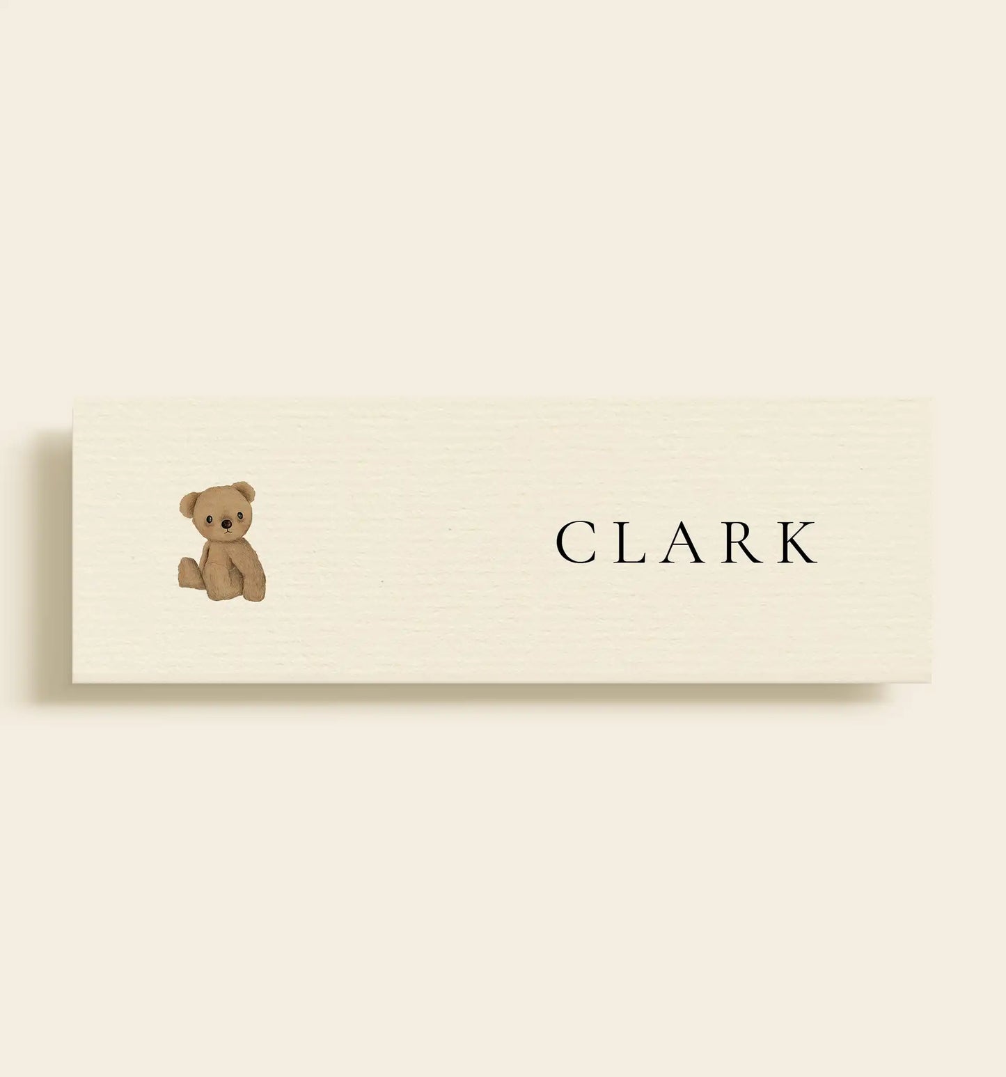 Clark Barnedåb Bordkort