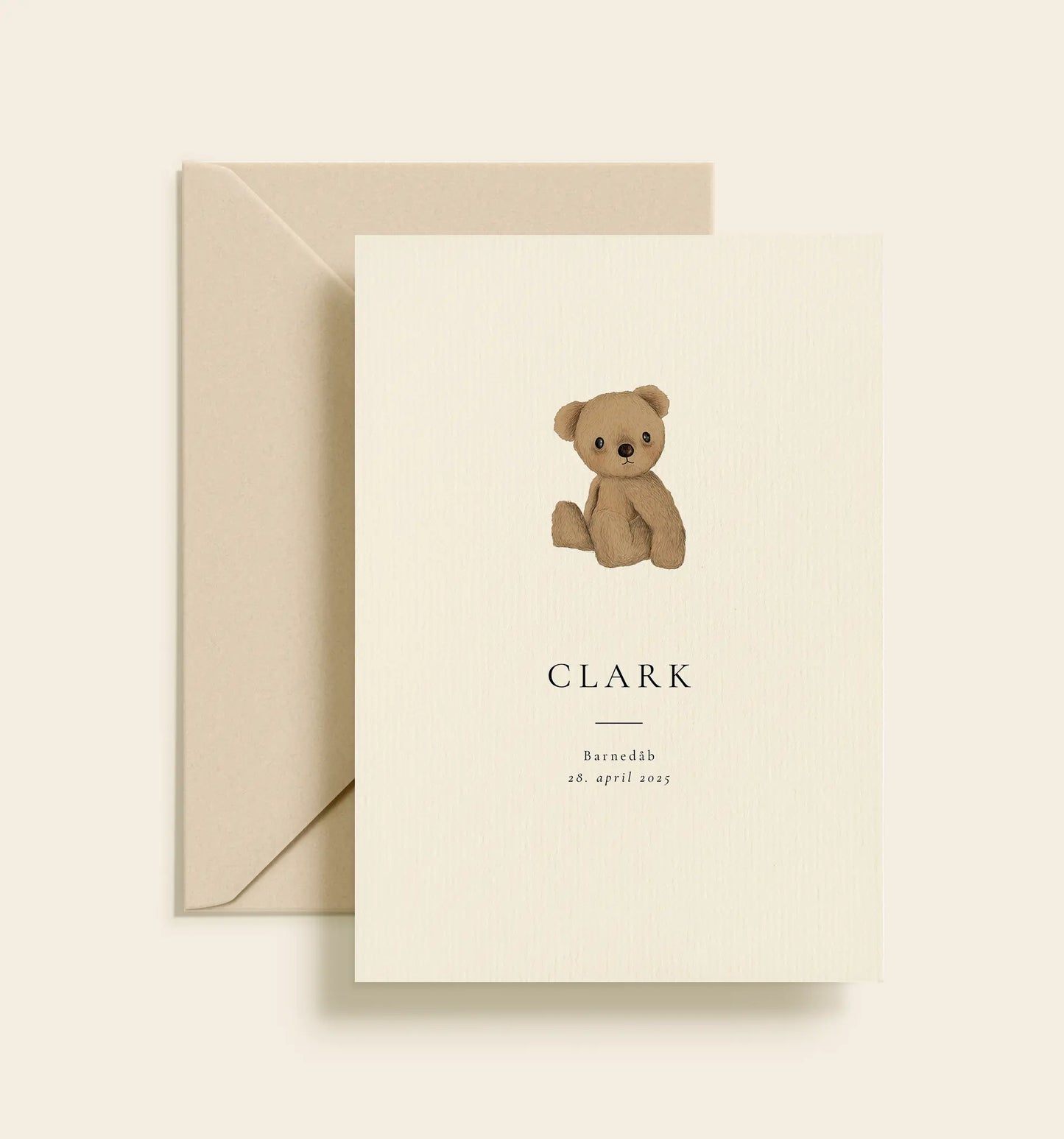 Clark Barnedåb Invitation