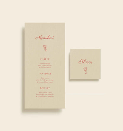 Ellinor Konfirmation Menukort