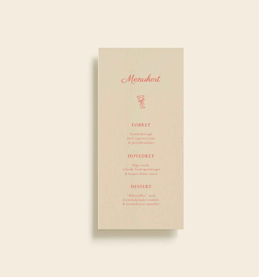 Ellinor Konfirmation Menukort