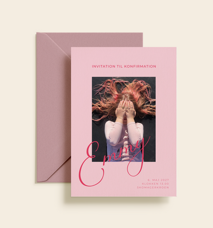 Emmy Konfirmation Invitation