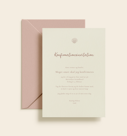 Gabi Konfirmation Invitation