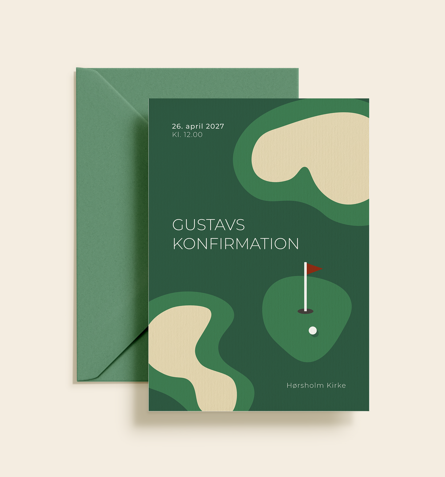 Gustav Konfirmation Invitation