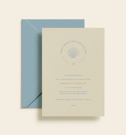 Sisse Konfirmation Invitation