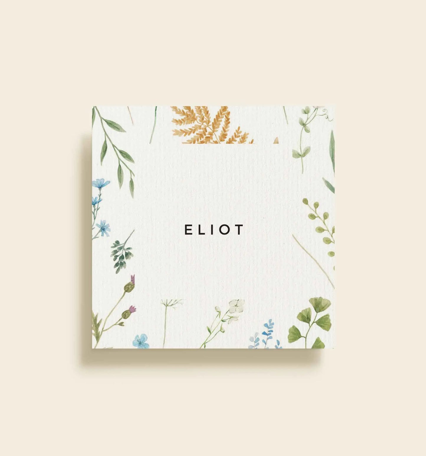 Ida & Eliot Bryllup Bordkort