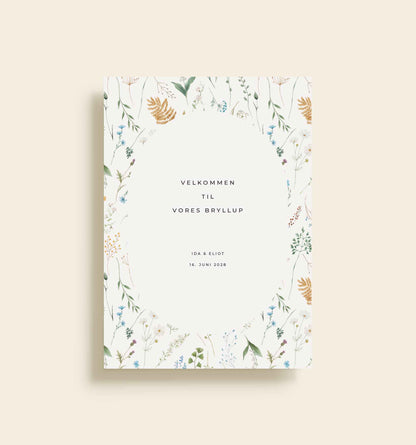 Ida & Eliot Bryllup Velkomstskilt