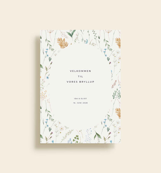 Ida & Eliot Bryllup Velkomstskilt
