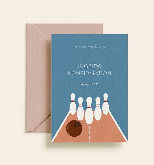 Ingrid Konfirmation Invitation