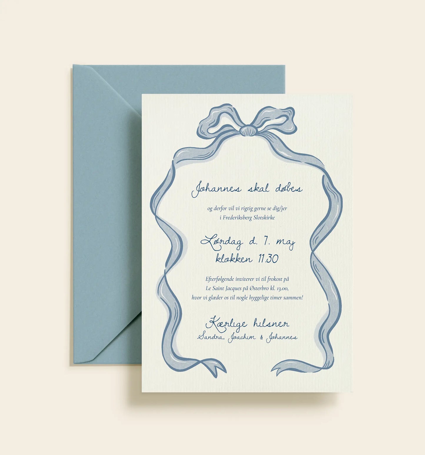 Johannes Barnedåb Invitation