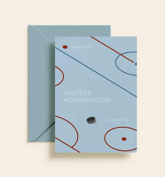 Kasper Konfirmation Invitation