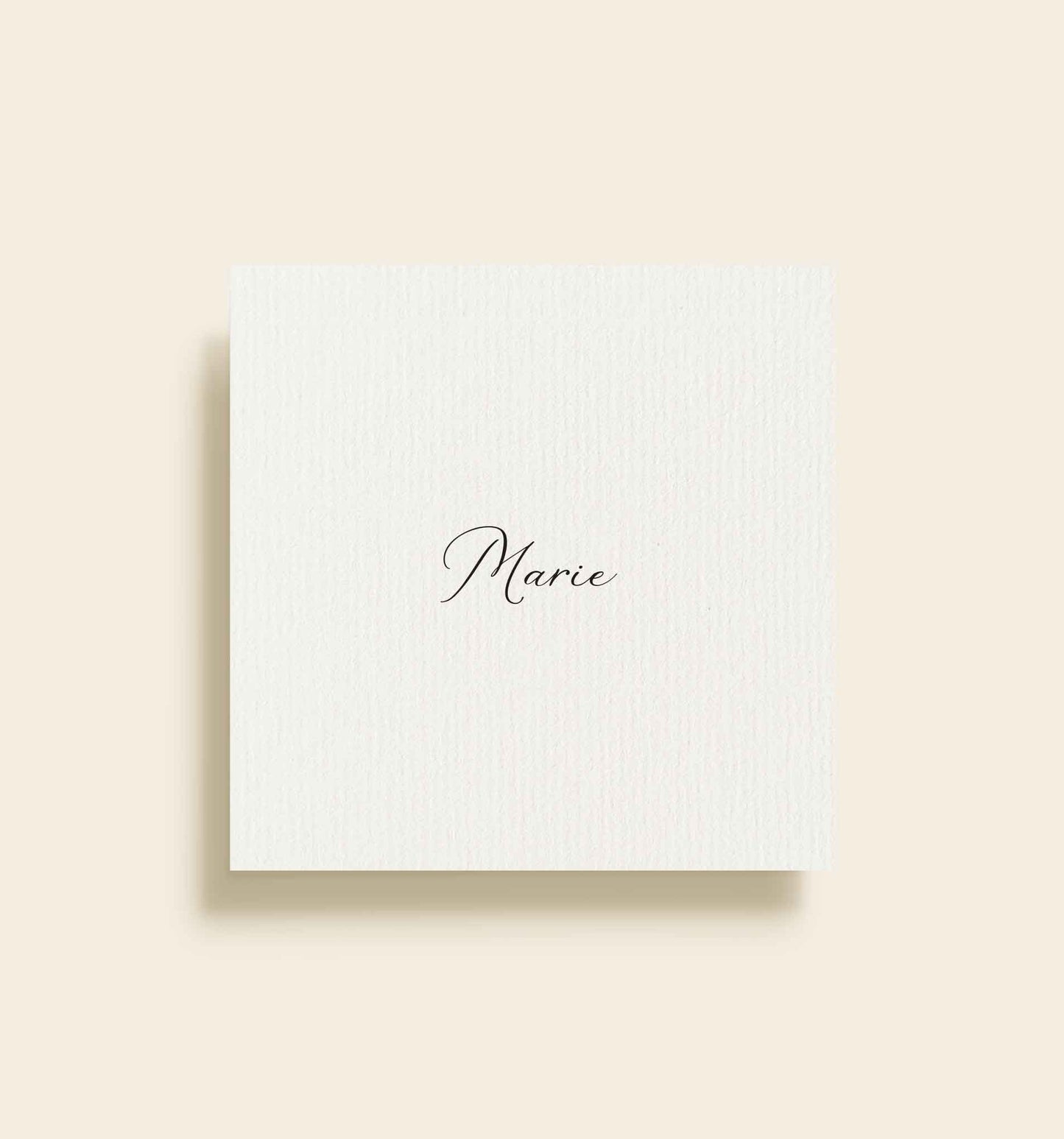 Kragerup Gods Bryllup Bordkort