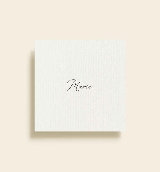 Kragerup Gods Bryllup Bordkort