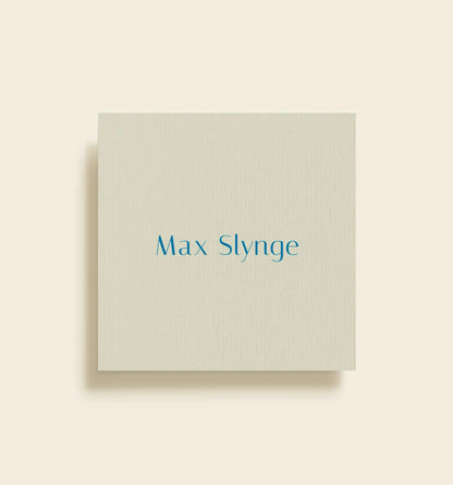 Max Slynge Konfirmation Bordkort