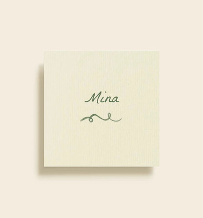 Mina & Magnus Bryllup Bordkort
