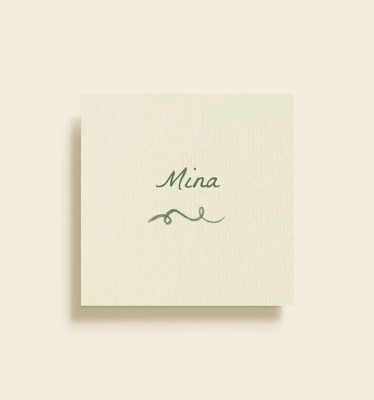 Mina & Magnus Bryllup Bordkort
