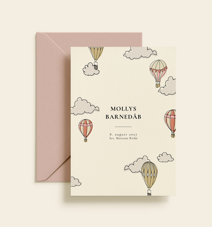 Molly Barnedåb Invitation