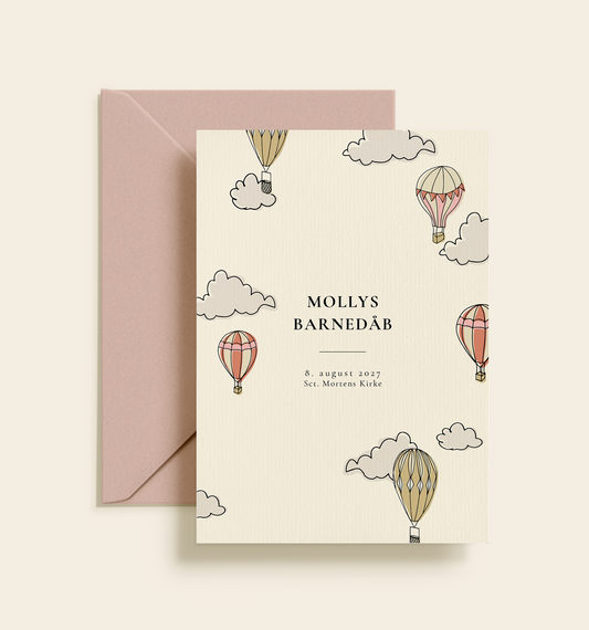 Molly Barnedåb Invitation