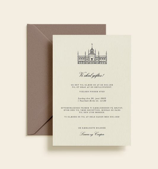 Nimb Bryllup Invitation