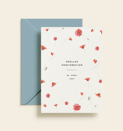 Noelle Konfirmation Invitation