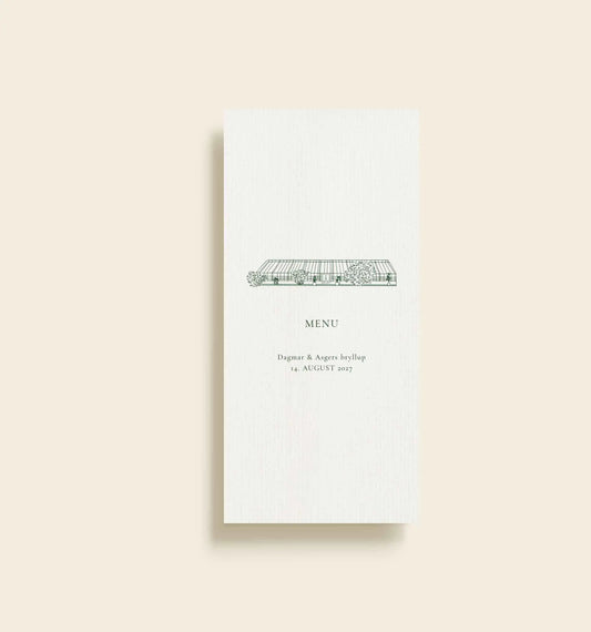 Paradehuset Bryllup Menukort