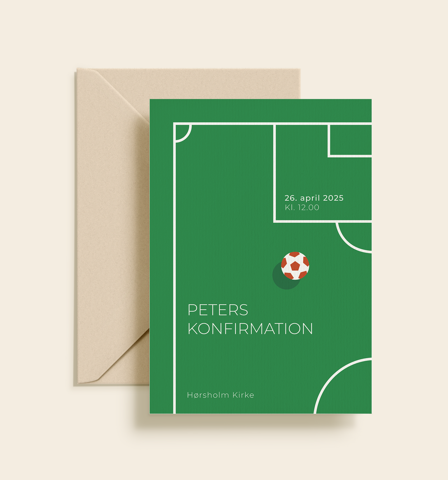 Peter Konfirmation Invitation