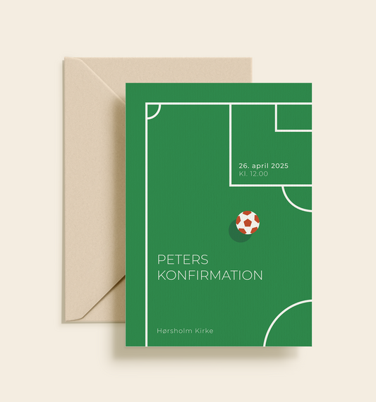 Peter Konfirmation Invitation