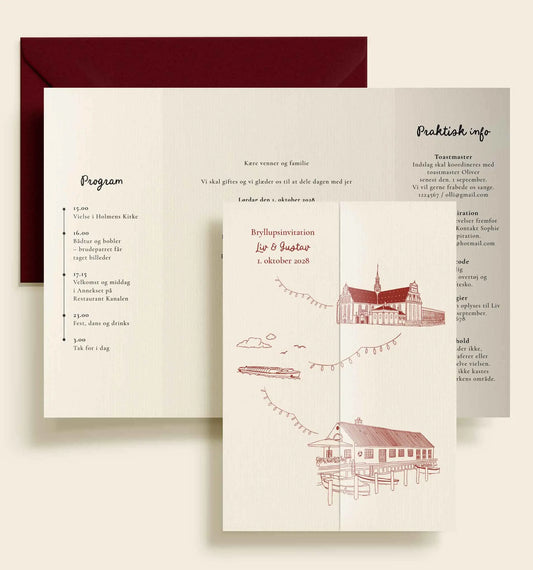 Restaurant Kanalen Bryllup Portfals