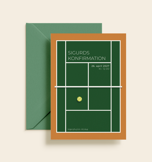 Sigurd Konfirmation Invitation