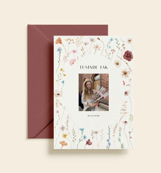 Silja Konfirmation Takkekort