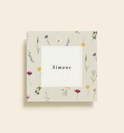 Simone Konfirmation Bordkort