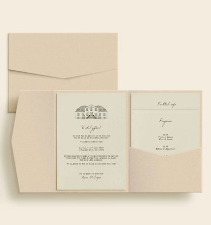 Sølyst Bryllup Lommekuvert