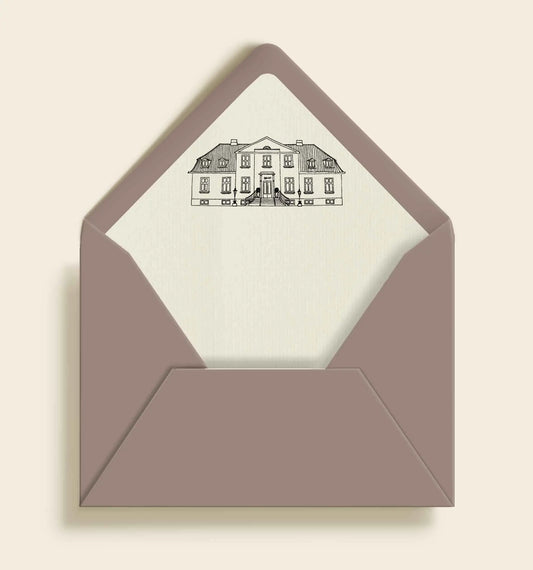 Sølyst Bryllup Kuvertinliner