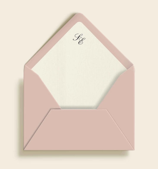Sophie & Esben Bryllup Kuvertinliner