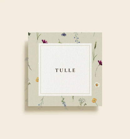 Tulle & Tim Bryllup Bordkort