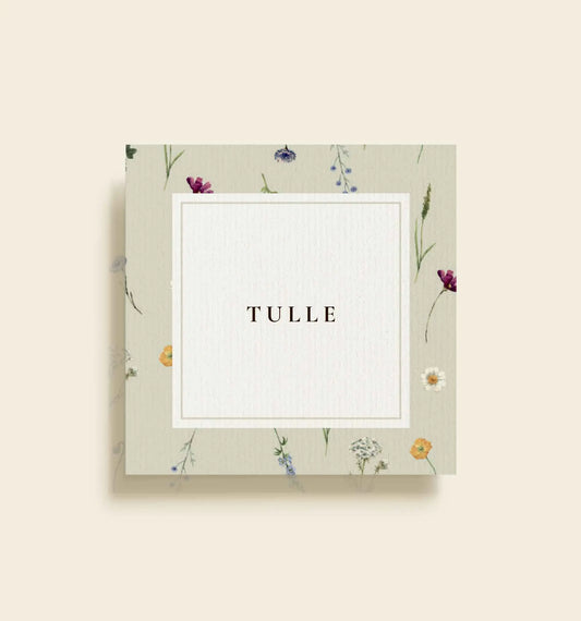 Tulle & Tim Bryllup Bordkort