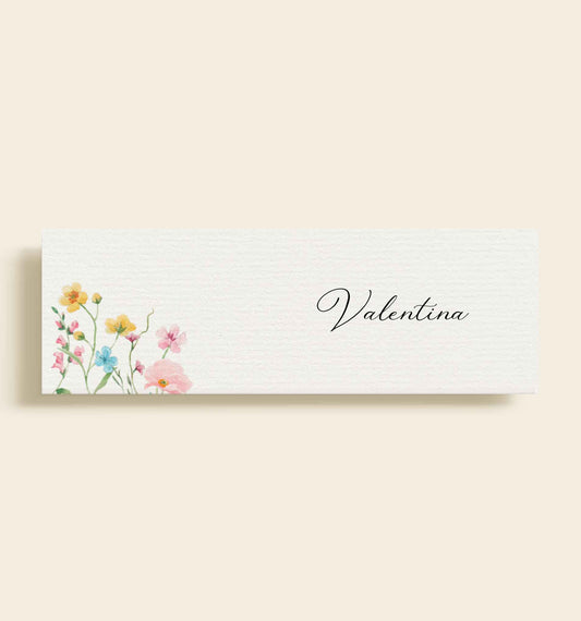 Valentina Konfirmation Bordkort