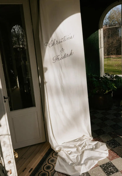 Velkomstbanner