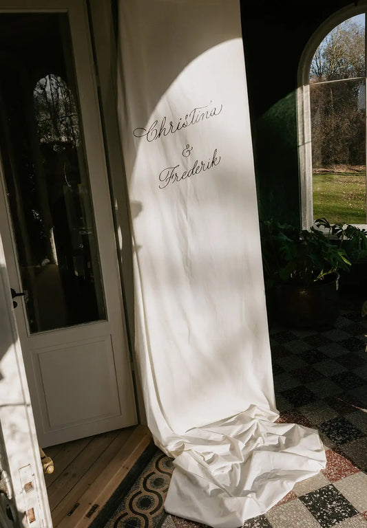 Velkomstbanner