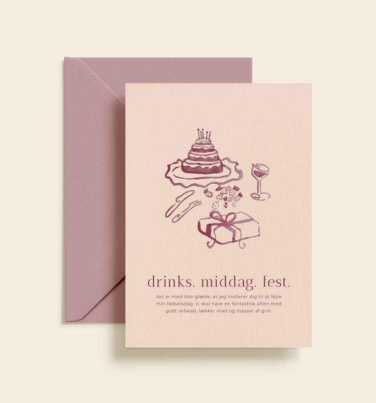 Veneda Fødselsdag Invitation